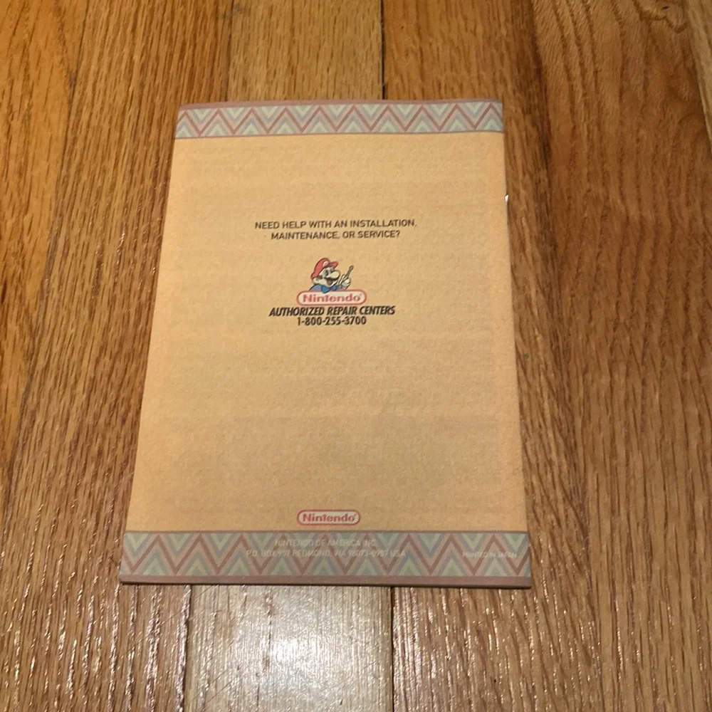 Yoshi’s Story Nintendo 64- Instruction Booklet